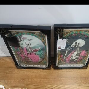 Sapna Shah Tarot Card The Reader & The Overthinker Framed Wall Hanging Picture